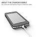 iPhone 7 / 8 Waterproof Case, Fully Sealed Heavy Duty Shockproof Snowproof Dustproof Protective Underwater Waterproof Cover Case For iPhone 7 / 8 4.7 inch by Bolkin (Black)