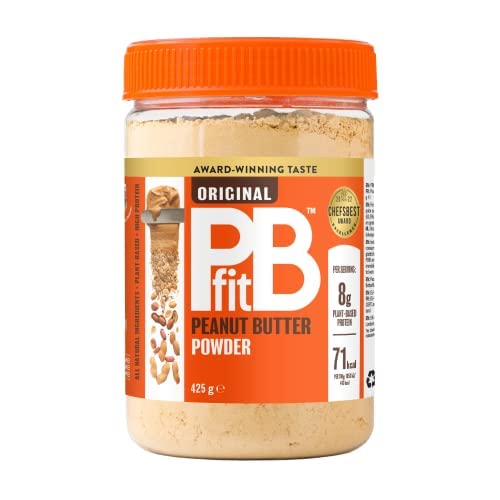 BETTERBODY FOODS PBFIT- ALL-NATURAL PEANUT BUTTER POWDER 15 OZ, PEANUT BUTTER POWDER FROM REAL ROASTED PRESSED PEANUTS, LOW IN FAT HIGH IN PROTEIN, NATURAL INGREDIENTS