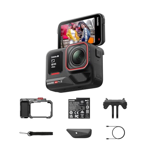 Insta360 Ace Pro 2 Xplorer-Bundle Grau - 8K Action-Cam mit Leica Objektiv