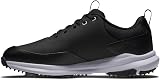 FootJoy FJ Tour Rival Golf Shoes Black White 7 UK Medium view 3