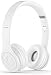 Beats Solo HD On-Ear Headphone with Mic and Remote Control Cable, White (Refurbished)
