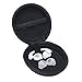 Ear Gels Earplugs Coverage for Samsung Galaxy S6/S6 Edge Stereo Headset Earphones, OCARLY Silicone Cover Ear Gels with Wing Anti Slip Sport Hook for SAMSUNG S6 S7 Edge Headphones 4 Pairs (white)