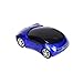 MChoice 2.4GHz 1200DPI Car Shape Wireless Optical Mouse USB Scroll Mice for Tablet Laptop Computer (Blue)