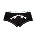 Rothco Women's Crossed Rifles Booty Shorts, Black, Medium