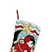Alice Doria 21“ Handmade Hooked Penguin Christmas Stocking with Beautifully Detailed Pattern