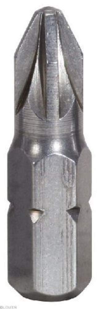KS Tools 910.2225 1/4" STAINLESS STEEL bit PZ, 25mm, PZ3, pack of 5