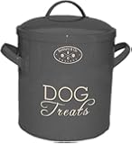 Estilo Vintage perro golosinas caja de lata con tapa: Amazon.es: Hogar