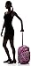 J World New York Sunrise Rolling Backpack, Love Purple, One Size