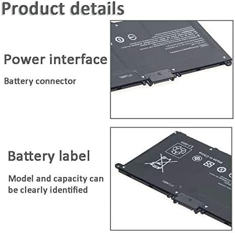 920070-855 TF03XL Laptop Battery for HP Pavilion 15-CC 15-CD 14-BF 15-CC0XX 15-CC1XX 15-CD0XX 15-CC123CL 15-CC561ST 15-CC154CL 15-CC184CL 15-CD075NR 17-AR050WM 14-BF050WM 14M-CD0001DX 14-CD0056TX - Image 4
