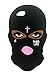 VERYLULU Goon Thug Life Big Eyes Woman Face 3D Cute Cartoon Masked Teared Girls Jesus Christian Cross Coque Soft Silicone Phone Case Cover (iPhone 7/8)