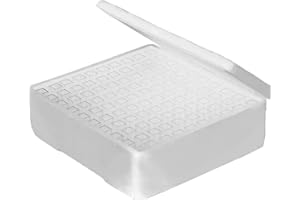 KUIOPYY Polystyrene Disposable Cuvette Spectrophotometry Cuvettes for 4.5 Ml, Pack of 100 (Disposable) Disposable Cuvette PS