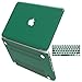 IBENZER Old MacBook Pro 13 Inch case A1278, Soft Touch Hard Case Shell Cover with Keyboard Cover for Apple MacBook Pro 13 with CD-ROM, Peacock Green, MMP13LMGN+1