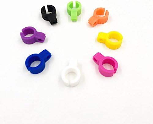 Adaptable 8-Pack Smoking Ring by Smoky: Hands Free Cigarette Holder for Nicotine Free Fingers |Stretchy and Durable Silicone Tobacco Accessories,Gadget for Console&PC Gamers and Guitar Player