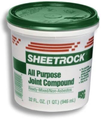 U S GYPSUM 380270072 U S Gypsum #380270 Quart Ready-To-Use Joint Compound by U S GYPSUM