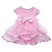 Todaies,Hot Sale Baby Girls Infant Birthday Tutu Bow Clothes Party Jumpsuit Princess Romper Dress 2018 (3M, Pink)