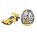 yuboo Easter Eggs, 6-Pack Large Prefilled Plastic Eggs,Kids’ Toys Filled with Different Building Bricks to Build Various Vehicle