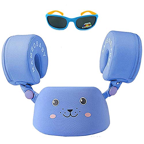 HECCEI Baby Swimming Training Float Life Jacket for Kids Baby Floaties