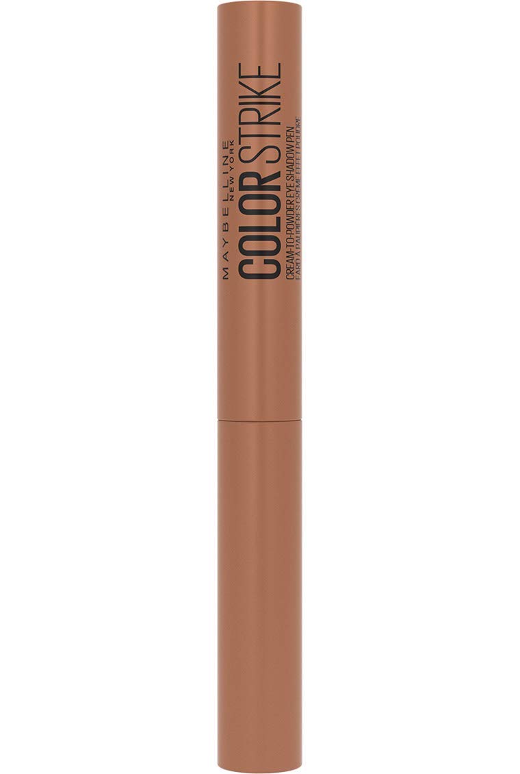 Maybelline New York Color Strike Eyeshadow Pen Makeup, Long Lasting Eyeshadow Colors, Crease Resistant, No Fall Out, Fade Resistant 45 Chase