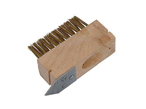 Neilsen CT3280 Replacement Head for CT2966 Block Paving Wire Brush - Copper-Plated Wires Ensures Effective Cleaning of Patios and Block Paving