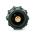 Camco 59923 Green Propane Acme Nut - 200,000 BTUs