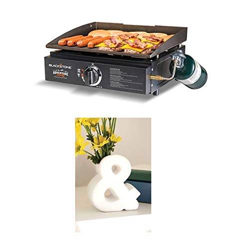 Blackstone Ready Tabletop Outdoor Griddle with Vase (17 Adventure)