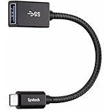 USB C to USB Adapter, Converting USB Type-C to USB 3.0, Thunderbolt 3 to USB 3.1 Gen1 Female Adapter OTG Cable for MacBook Pro 2016/2017,Dell XPS 15/13,Galaxy S9/S8/Note8 and More - Black