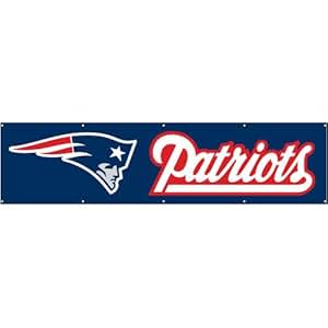 Amazon.com : New England Patriots NFL Applique & Embroidered Party ...