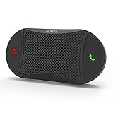 Besign BK02 Bluetooth 4.1 in-car Speakerphone, Wireless Car Kit for Hands-Free Talking & Music Streaming, Connect Two Phones, 2 Years Warranty