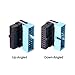 JSER USB 3.0 20pin Male to Female Extension Adapter Down Angled 90 Degree Compatible for Motherboard Mainboard