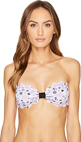 Marysia Women's Honolulu Top Lavender/Bandana Swimsuit Top