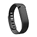 SKYLET For Fitbit Flex Bands, Silicone Replacement Bands for Fitbit Flex with Fastener Ring (No Tracker)(Large,Black&Grey)