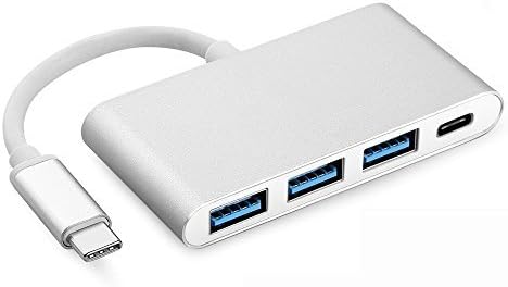 USB C Hub Adapter,Multi-port adapter with usb 3.0 port,type-c port,support 1080p, 720p, 480p,plug and play,Compatible with MacBook 12 inches