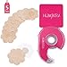 HILINGBORA Fashion Beauty Tape Double Sided For Body ＆ Pasties Nipple Covers Disposable(5 pairs) 2in1. (5 pairs Flower nipple covers)