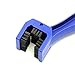 Unlimited Rider Motorcycle Bike Chain Cleaning Tool - Multi-purpose for All Bikes - Works Great with Degreasers - Great Brush Action Grime Minister Chain Brush Blue