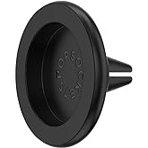 PopSockets Car Vent Phone Mount for MagSafe- Black Vent Mount | Air Vent Clip, Grips &amp; Cases, Compatible with MagSafe, Black, Create a Mobile Phone Outfit