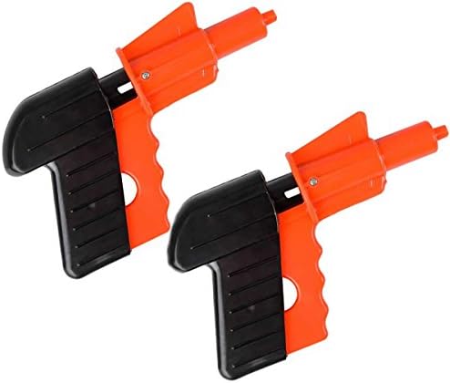 POTATO GUNS CLASSIC KIDS TOY PISTOL POTATOE SPUD LAUNCHER GUN GAG GIFT PACK OF 2