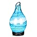 COOSA 100ml Glass Marble Pattern Essential Oils with 4 Time Setting Colorful Light Aroma Diffuser Cool Mist Humidifier for Home and Office (Multicolor-6)