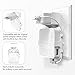 Aobelieve Wall Outlet Mount for Blink Sync Module - White