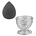 Makeup Blender Beauty Sponge set,Makeup blender holder Cosmetics Beauty Sponge Blender Foundation Blending Sponge Makeup Sponges Stand (black)