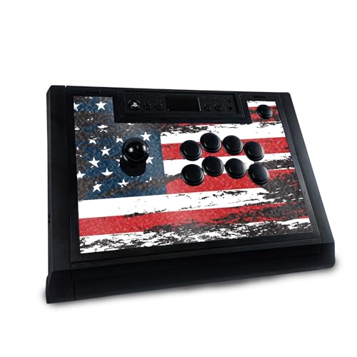Glossy Glitter Gaming Skin Compatible with Hori Fighting Stick Alpha (PS5, PS4,…