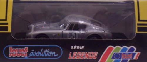 Jouef 1036 1961 Ferrari 250 GT #151- 1961 Tour DeFrance - Silver - Legend Series - 1:43 Scale Diecast