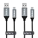angno 3 Pack [3.3ft& Type-C OTG adapter ] USB TYPE C to USB3.0 Sync &Charging Cable for Type-C devices ,Including ChromeBook Pixel, Nexus 6P, Nokia N1 Tablet, OnePlus 2 and More(Gray+Black)