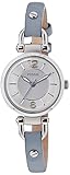 Fossil Women's ES3822 Georgia Stainless Steel Watch with Blue Leather Band