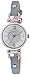 Fossil Women's ES3822 Georgia Stainless Steel Watch with Blue Leather Band