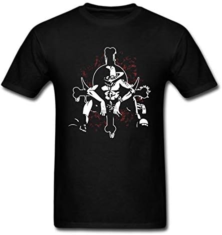 Yllshirts Latest One Piece Ace Sitting 2nd Commander Anime Men's Men T-Shirt Printing Short Sleeve Tee