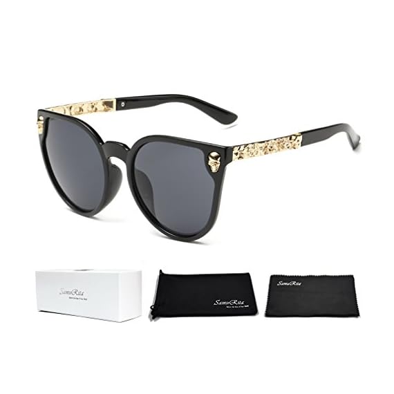 SamuRita-Punk-Gothic-Skull-Cat-Eye-Sunglasses-UV400