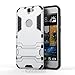 Cocomii Iron Man Armor HTC One A9 Case, Slim Thin Matte Vertical & Horizontal Kickstand Reinforced Drop Protection Fashion Phone Case Bumper Cover for HTC One A9 (Silver)