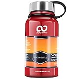 Wide Mouth , 611ML, Red