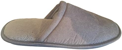 MEMORY FOAM Mens Ultra Soft Comfort Plain Mules Slippers