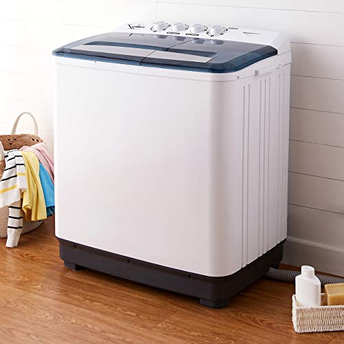 AmazonBasics 8 kg Semiautomatic Washing Machine (with Heavy wash